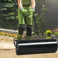 thumbnail image 2 of Zimtown 36in Garden Roller Lawn Steel Water Filled Push for Garden, Yard Black, 2 of 7