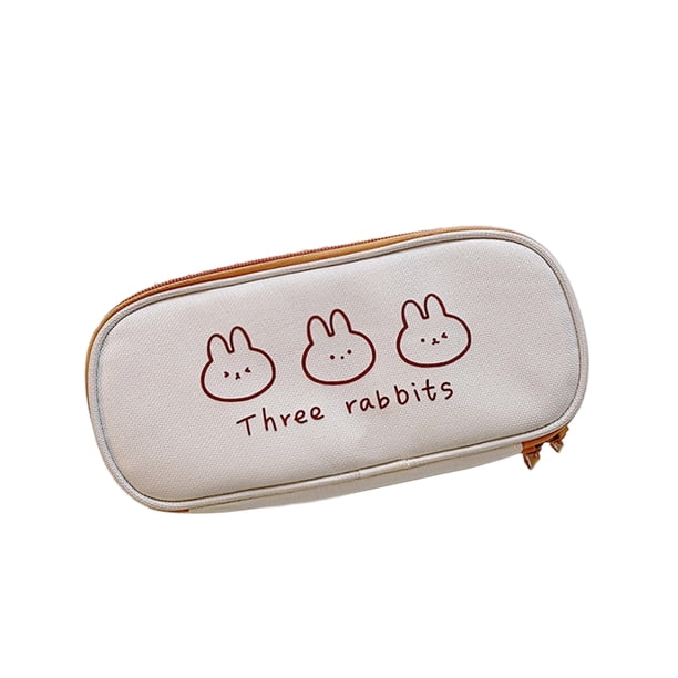 Inteprter Bonitos estuches de lápices de gran capacidad para lápices Kawaii, estuches de papelería para adolescentes, organizador Type3 NO3