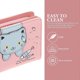 thumbnail image 4 of Women Cute Cat Wallet Kawaii Wallet Leather Zipper Coin Purses Cat Pattern Credit Card Holder Wallet Small Cat Bifold Wallet For Girl Teens(1 Pcs, Pin, 4 of 5