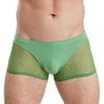 thumbnail image 1 of toraway Men's Underwear Japanese Mesh Translucent High Spring Low Waist U Breathable Boxers L, 1 of 4