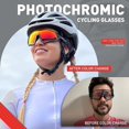 thumbnail image 6 of KAPVOE Photochromic Cycling Sunglasses Men Women Mountain Bike Sunglasses Clear MTB Bicycle Riding, 6 of 6