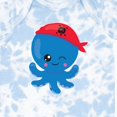 thumbnail image 4 of Inktastic Pirate Octopus, Cute Octopus, Little Octopus Boys or Girls Baby Bodysuit, 4 of 5