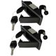 thumbnail image 1 of 2PCS Compression Latch Lock Trigger Latch Lock Zinc Alloy Adjustable Lever Hand Operated Compression Latch Flush Silvers, 1 of 5