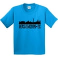 thumbnail image 3 of Inktastic Washington Dc City Skyline Youth T-Shirt, 3 of 5