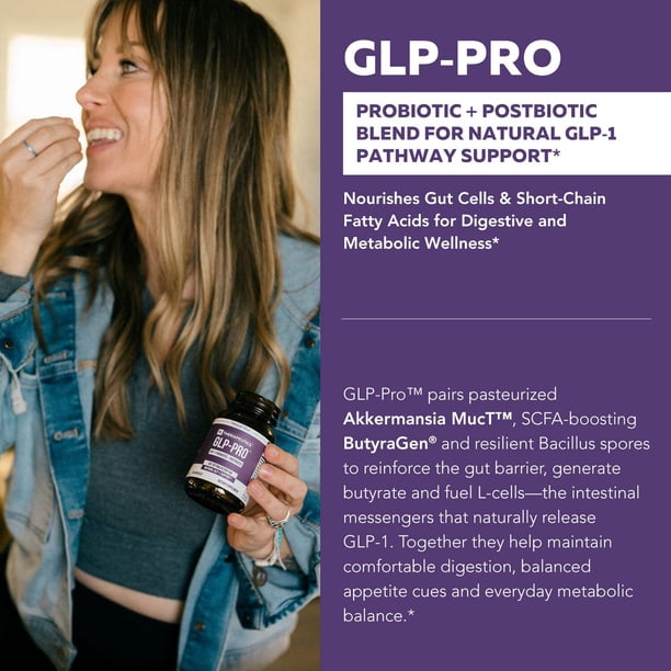 Triquetra Health GLP-Pro | GLP-1 Probiotic Postbiotic*