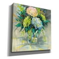 thumbnail image 2 of Epic Graffiti 'Hydrangeas from the Garden' by Jeanette Vertentes, Canvas Wall Art, 18"x18", 2 of 2