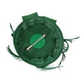thumbnail image 4 of Sombreros de Cóctel Fascinator de Plumas Perfecl para Mujer Tocados Diademas Color Verde Tamaño 15.5x15.5x10cm, 4 of 8