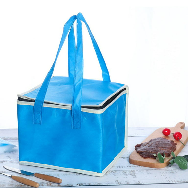 Large Capacity Solid Design Lunch Bags For Women Kids Food Cooler Tote  Cooler Insulation Portable Tote Bags 