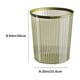 thumbnail image 3 of RKSTN trash can Transparent Trash Can For Home Living Room Kitchen Toilet Bathroom Bedroom Office With Pressure Ring Waste Bin., 3 of 6