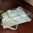 thumbnail image 3 of Sunbeam Everyday Glass Casserole Bakeware Set (3 Pieces), 3 of 3