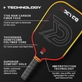 thumbnail image 2 of Palas de pickleball DGYGQ Professional de fibra de carbono, 2 of 9