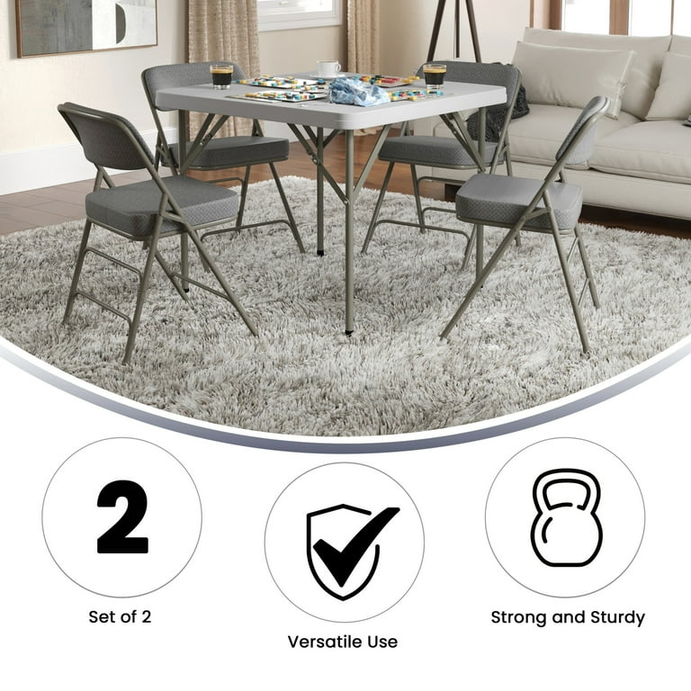 Flash Furniture Hercules Series Metal Folding Event Chairs with