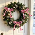 thumbnail image 7 of Christmas Bell Bow Ornaments 10 Piece Set, Festive Hanging Decorations for Tree, Wreath, Garland, Door, Mantel, Party Favors & Holiday Display, Coordinated Seasonal Ornament Collection, 7 of 7