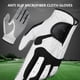thumbnail image 4 of Sonducket Guante de Golf de mano izquierda para hombre soltero, práctica de entrenamiento, guante adhesivo, cómodo Protector profesional para guantes y mitones Blanco Sonducket AP014211-03, 4 of 6