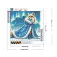 thumbnail image 2 of Pintura de diamante 5D DIY taladro redondo completo Aurora Fox Kit decoración del hogar 30x30cm, 2 of 9