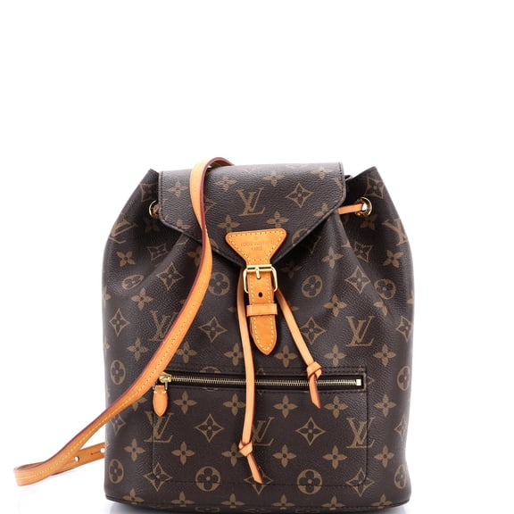 Pre-Owned Montsouris Backpack Monogram Canvas By Rebag