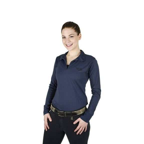 TuffRider Ladies Taylor Long Sleeve Polo
