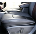 thumbnail image 2 of Phyun PU Leather Car Seat Cover Protector Black Front Chair Cushion US Stock, 2 of 5