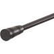 thumbnail image 1 of Barras de cortina de ventana para ventanas de 86 a 120 pulgadas Empalme ajustable 3/4 de pulgada de diámetro Juego de barra de cortina de ventana individual con remates cilíndricos, BlackPewter86"-120", 1 of 5