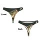 thumbnail image 3 of Balery Largemouth Bass jumps out of water Tangas de Algodón para Mujer con Estampado – Ropa Interior Sexy, Transpirable, G-string-3X-Large, 3 of 6