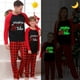 thumbnail image 2 of Pijama navideño a juego para la familia, luminoso, brillante, con mi tubo, Rojo, 2 of 3