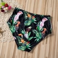 thumbnail image 4 of ITFABS Femmes Short de Bain Taille Haute Imprimé Coloré Pantalon de Natation, 4 of 8