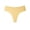 Yellow, variant on Women's Menstrual Panties Mid-Waist Seamless Cotton Postpartum Underwear, Leak Proof Full Coverage Period Briefs, Invisible Protective Sanitary Briefs, Breathable Non-Marking Menstrual Knickers