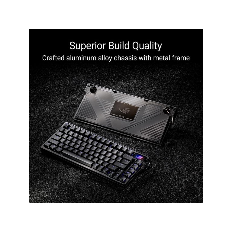 ASUS ROG Azoth Extreme 75 Custom Gaming Keyboard, Aluminum Chassis