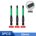 thumbnail image 1 of 65/110/150mm Magnetic Special Slotted Cross Screwdriver Bit Alloy Steel Batch Head Electrician FPH2 for Socket Switch Hand Tools Set 17, 1 of 6