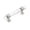 Crysacrylic with Polished Nickel, variant on Hickory Hardware Crystal Palace Collection Pull 3 Inch Center to Center Crysacrylic with Polished Nickel Finish