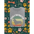 thumbnail image 3 of Easily Distracted By Corgis T-Shirt Men -Image by Shutterstock, Male Large, 3 of 4