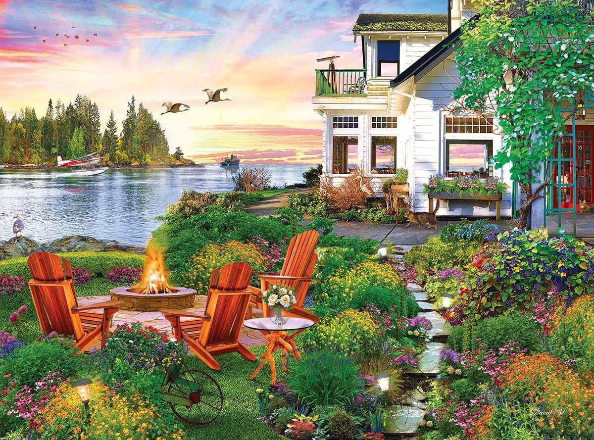 Kodak 1000 Piece Jigsaw Puzzle - Harbor House