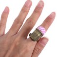 thumbnail image 3 of KAKOWELY pin cushions for Pin Cushion Open Ring Reusable Pin Cushion Sewing Pin Holder Household Sewing Tool Finger Ring Needle Cushion Sewing Tool Decorative Open Ring Sewing Pin Holder, 3 of 4