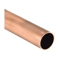 thumbnail image 3 of Tubo redondo de cobre de 10 mm de diámetro exterior, 0.5 mm de grosor de pared y 300 mm de longitud, 3 of 3