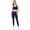 Navy, variant on Women's High-Waist Leggings, Workout, Yoga, Running Pants with Pockets, Ankle-Length Activewear