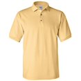 thumbnail image 1 of Gildan - Polo de manga corta para hombre/Caballero Modelo Pique - 100% algodón  de primera (Amarillo mate), 1 of 2