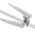thumbnail image 3 of AURARMLET Trousse de Gril Rôtissoire Fourchette de Gril Rotative Acier Inoxydable 430 Double pour BBQ 1 Ensemble, 3 of 8