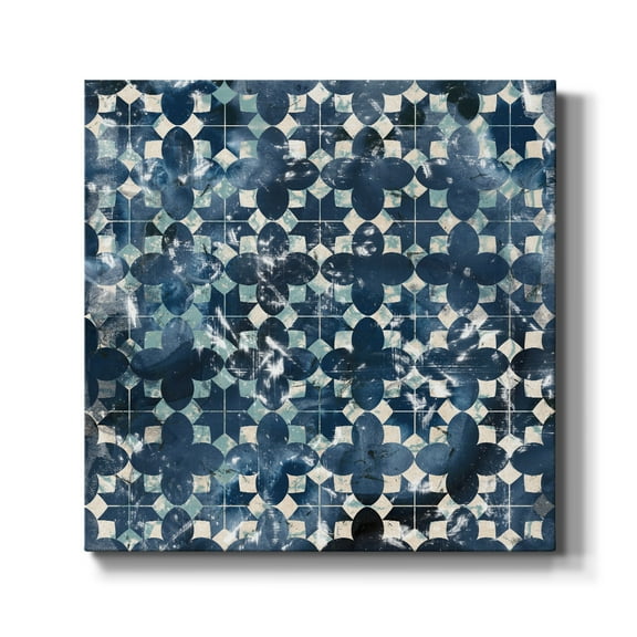 Wexford Home Tile-Dye VII-Premium Gallery Wrapped Canvas, 10" x 10" - Ready to Hang