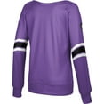thumbnail image 3 of Women's Epoch Lacrosse Purple Panther City Lacrosse Club Boat Neck Pullover Sweatshirt, 3 of 3