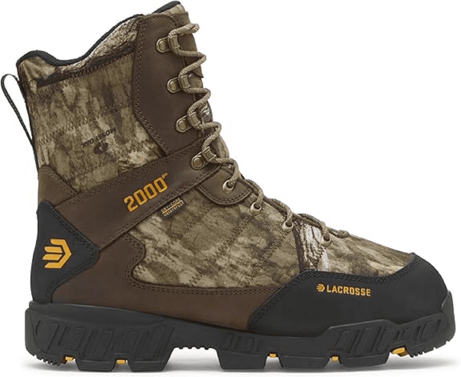 LaCrosse Thermolite Insulated Hunting Boots Men\'s Size 6 Brown Rubber Leather LaCrosse Alphaburly Pro Insulated main image 2
