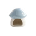 thumbnail image 1 of Dvumao Mushroom Ceramic, Ceramic Small Animal Shelter & Cave House, 1 of 3
