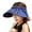 Navy Blue, variant on Windfall Sun Visor Hats Women Large Brim Summer UV Protection Beach Cap