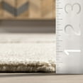 thumbnail image 2 of Rugs USA Mulholland Textured Wool Area Rug Area Rug, 5' x 8', Mulholland Cream, 2 of 6