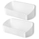 thumbnail image 1 of Matsuzay Organizador de almacenamiento de jabón de 2 piezas, estante Universal montado en la pared, soporte para artículos diversos colgantes Juegos de accesorios de baño, 1 of 6