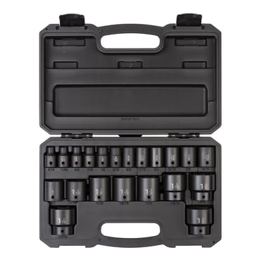 Blackhawk 16 Point Piece Hex Bit Impact Socket Sets, 1/2 in - Walmart.com