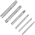 thumbnail image 2 of EastVita Tap Extractor 6Pcs M4-M12 Screw Tap Extractor Set Steel Stripped Screw Remover Broken Head Taps Remover Screw Extractor Set, 2 of 6