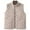 Beige, variant on Ashirexll Womens Vests Outerwear, Puffer Vest Women, Winter Solid Color Thick Flannel With Added Fleece Sleeveless Warm Home Clothes