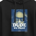 thumbnail image 3 of The Big Lebowski - In Dude We Trust - Juniors Cropped Pullover Hoodie, 3 of 5