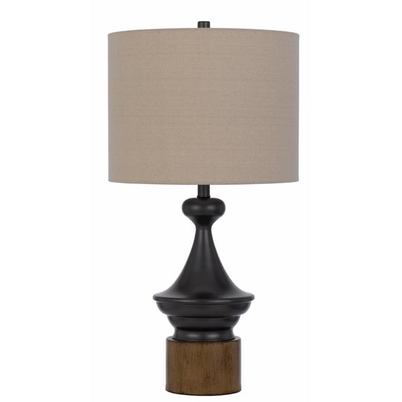 BO-3125TB-Cal Lighting-Sterling - 1 Light Table Lamp In Contemporary Style-29.5 Inches Tall and 15 Inches Wide