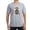 Heather Gray, variant on CafePress - The Ghost Of Kyiv Ace Of Spades Pro Ukra T Shirt - Men's Fitted T-Shirt